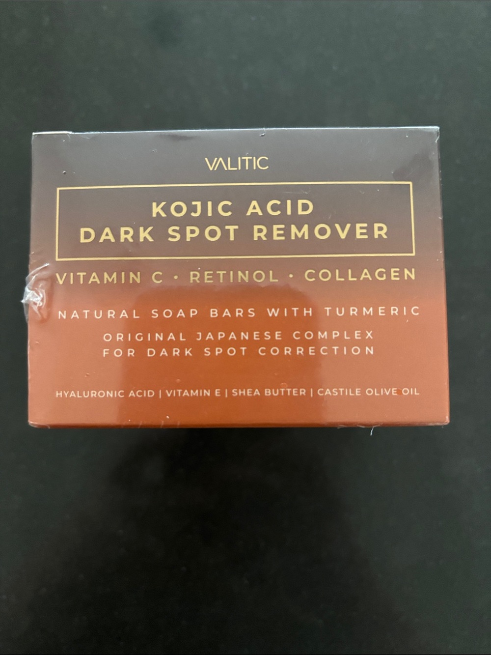 Kojic Acid Dark Spot Remover Soap Bar - Brown